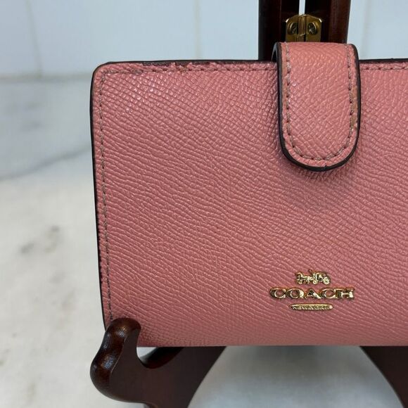 Coach Bifold Saffiano Leather Wallet - Picture 2 of 16